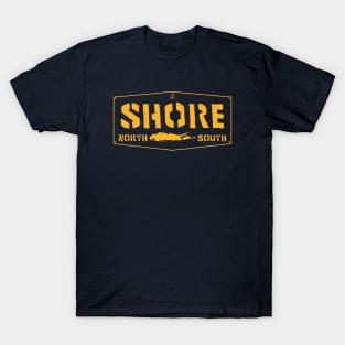 NORTH x SOUTH SHORE LONG ISLAND NEW YORK T-Shirt